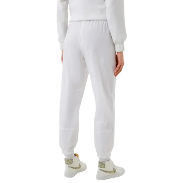 Pantaloni sportivi pentru femei Nike W Nsw Essntl Wvn Mr Pant Hbr M/ White photo 4