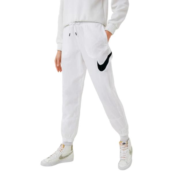 Pantaloni sportivi pentru femei Nike W Nsw Essntl Wvn Mr Pant Hbr XL/ White photo 3