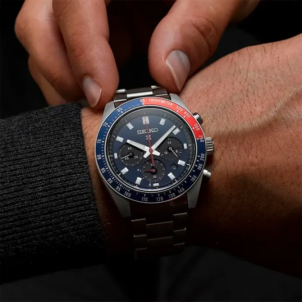 Ceas de mână pentru bărbați Seiko SSC913P1 Cuarț/ 41 mm photo 6 Ceas de mână pentru bărbați Seiko SSC913P1 Cuarț/ 41 mm photo 6