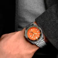 Ceas de mână pentru bărbați Seiko SSK005K1 Mecanic/ 42 mm photo 3