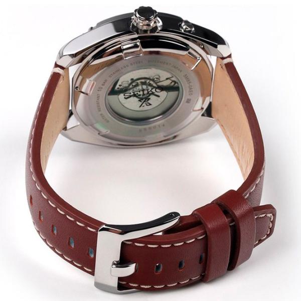Ceas de mână pentru bărbați Seiko SUN051P1 Cuarț/ 46 mm photo 3