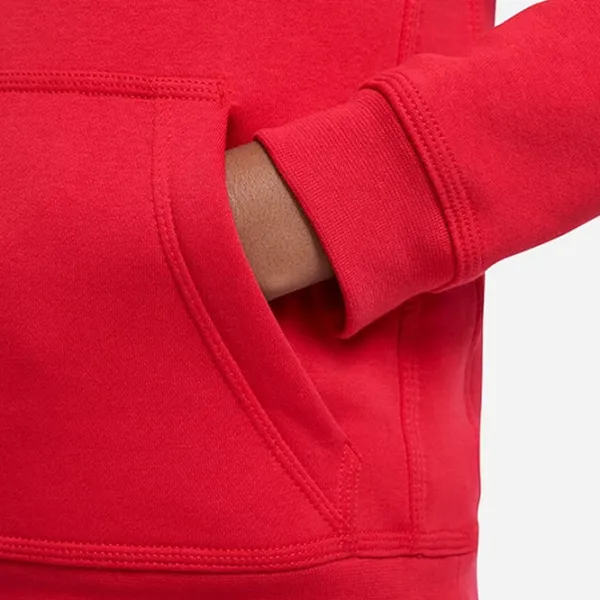 Толстовка для мальчиков Nike B Nsw Hoodie Po Club red XS/ Красный photo 6
