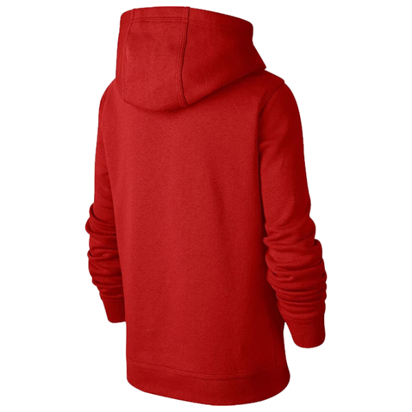 Hanorac pentru băieți Nike B Nsw Hoodie Po Club red S/ Red photo 2 Hanorac pentru băieți Nike B Nsw Hoodie Po Club red S/ Red photo 2