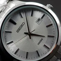 Ceas de mână pentru bărbați Seiko SUR289P1 Cuarț/ 41 mm photo 4