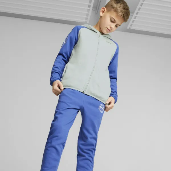 Толстовка для мальчиков Puma Active Sports Full-Zip Hoodie Tr B Plati Platinum Серый photo 4 Толстовка для мальчиков Puma Active Sports Full-Zip Hoodie Tr B Plati Platinum Серый photo 4