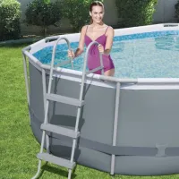 Piscină Bestway 56448BW 10949 l/ Cu cadru/ Gray photo 7