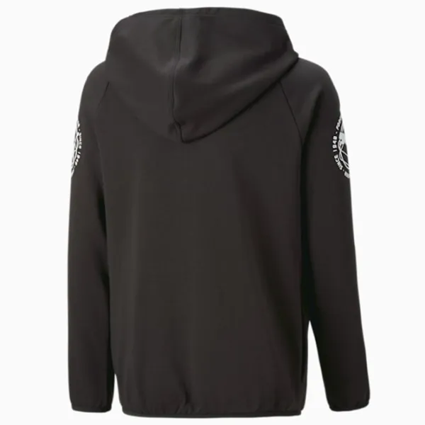 Толстовка для мальчиков Puma Active Sports Full-Zip Hoodie Tr Черный photo 2 Толстовка для мальчиков Puma Active Sports Full-Zip Hoodie Tr Черный photo 2
