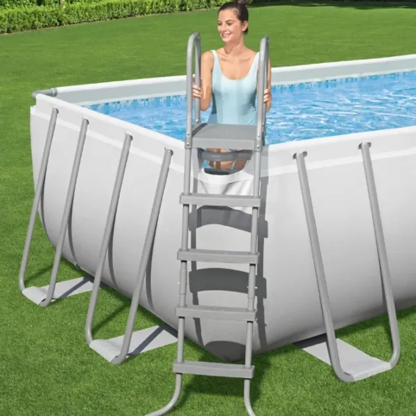 Piscină Bestway 5612BBW 19281 l/ Cu cadru/ Grey photo 5 Piscină Bestway 5612BBW 19281 l/ Cu cadru/ Grey photo 5