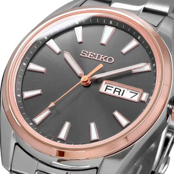 Ceas de mână pentru bărbați Seiko SUR344P1 Cuarț/ 47 mm photo 3 Ceas de mână pentru bărbați Seiko SUR344P1 Cuarț/ 47 mm photo 3