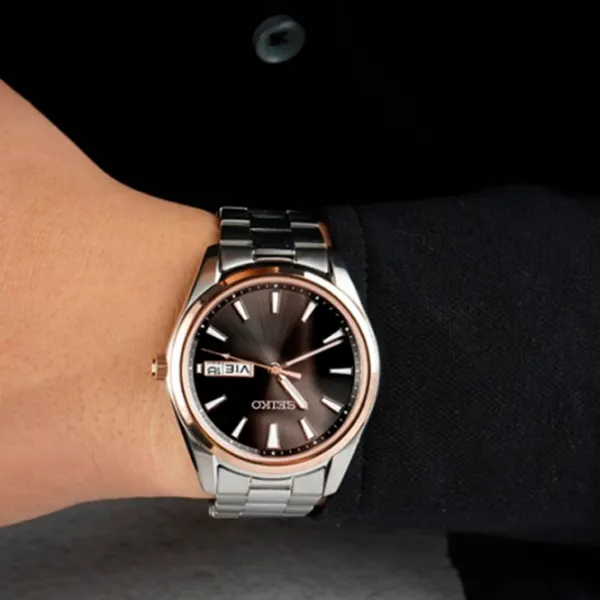 Ceas de mână pentru bărbați Seiko SUR344P1 Cuarț/ 47 mm photo 6 Ceas de mână pentru bărbați Seiko SUR344P1 Cuarț/ 47 mm photo 6