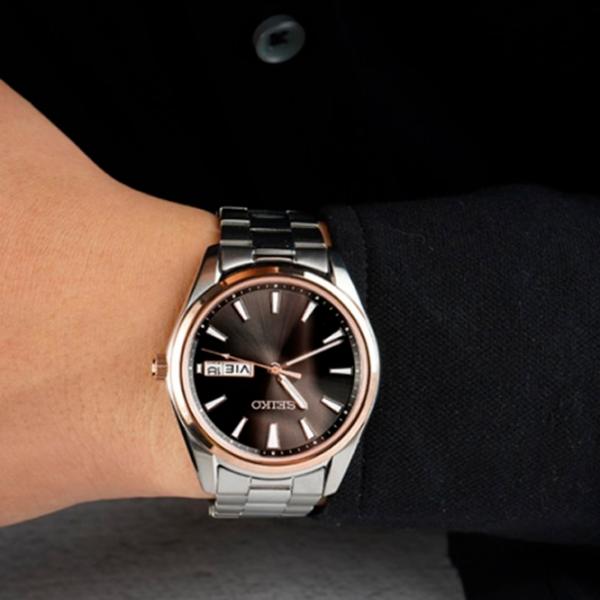 Ceas de mână pentru bărbați Seiko SUR344P1 Cuarț/ 47 mm photo 6 Ceas de mână pentru bărbați Seiko SUR344P1 Cuarț/ 47 mm photo 6