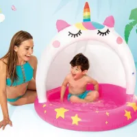 Piscină Intex 58438 45 l/ Gonflabil/ Pink photo 5