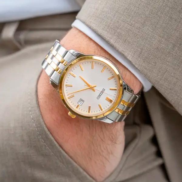 Наручные часы для мужчин Seiko SUR402P1 Кварцевый/ 40 мм photo 2 Наручные часы для мужчин Seiko SUR402P1 Кварцевый/ 40 мм photo 2
