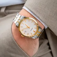 Ceas de mână pentru bărbați Seiko SUR402P1 Cuarț/ 40 mm photo 2