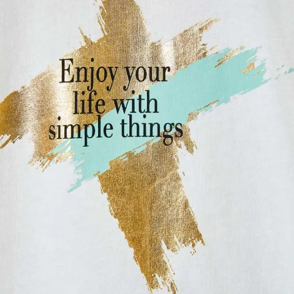 Tricou pentru femei Koton 4SAK50368EK 100% bumbac/ White photo 5