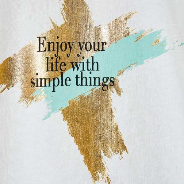 Tricou pentru femei Koton 4SAK50368EK 100% bumbac/ White photo 5