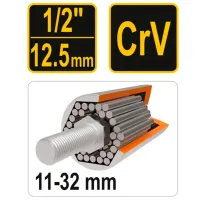 Cap tubular Vorel VOR53003 85 mm photo 3