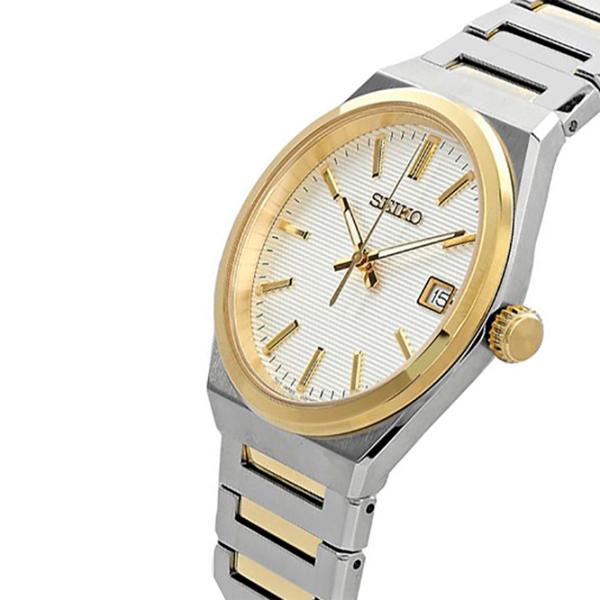 Ceas de mână pentru bărbați Seiko SUR558P1 Cuarț/ 39 mm photo 2