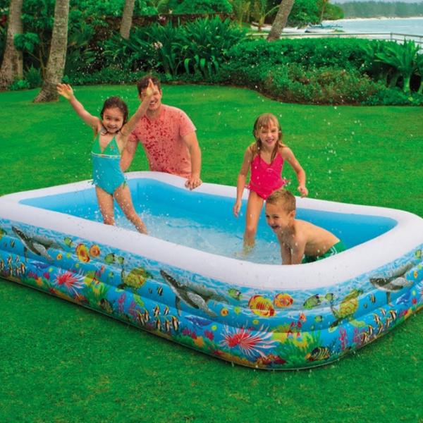 Piscină Intex 58485 1092 l/ Gonflabil/ Blue photo 3 Piscină Intex 58485 1092 l/ Gonflabil/ Blue photo 3