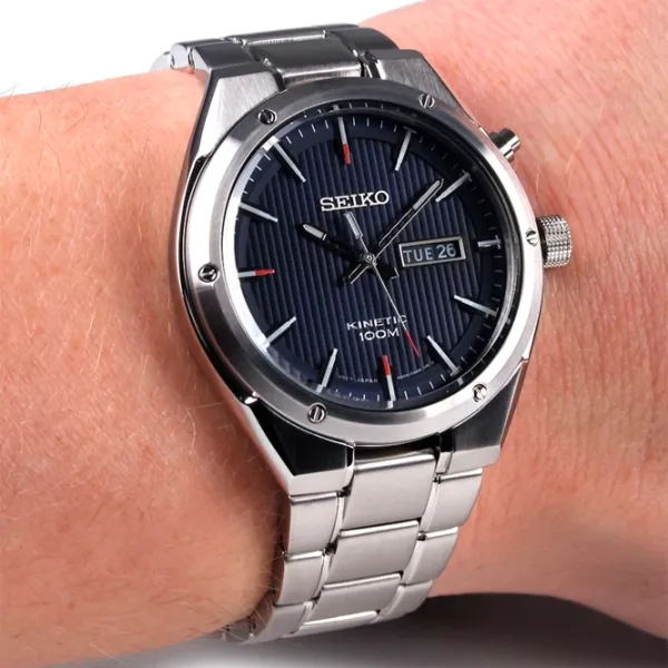 Ceas de mână pentru bărbați Seiko SMY149P1 Cuarț/ 43 mm photo 4