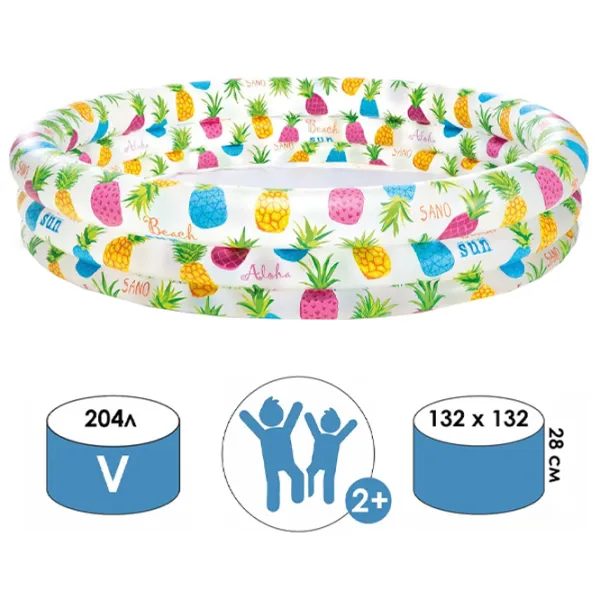 Piscină Intex 59431 248 l/ Gonflabil/ White photo 4