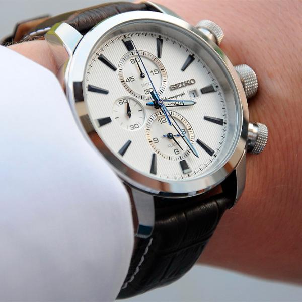 Наручные часы для мужчин Seiko SNAF51P1 Кварцевый/ 45 мм photo 5 Наручные часы для мужчин Seiko SNAF51P1 Кварцевый/ 45 мм photo 5