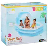 Бассейн Intex 57186 530 л/ Надувной/ Синий photo 5