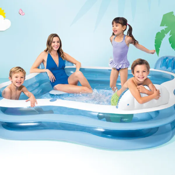 Бассейн Intex 56475 882 л/ Надувной/ Синий photo 4