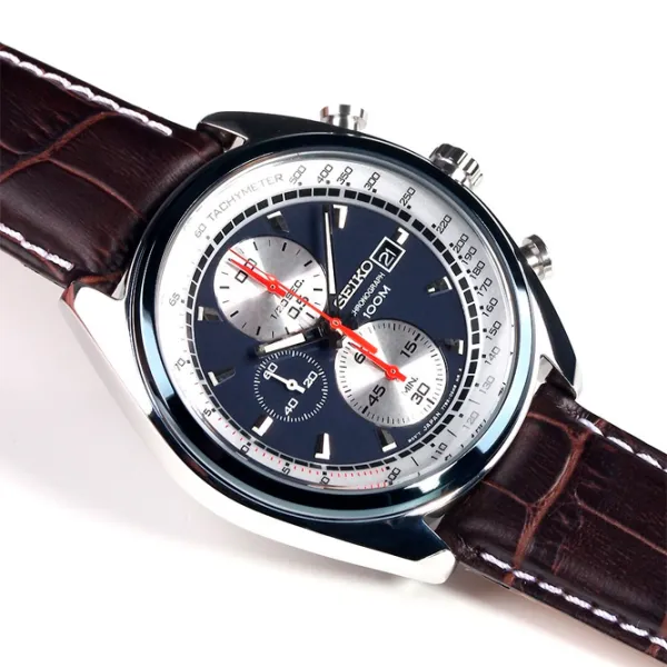 Ceas de mână pentru bărbați Seiko SNDF95P1 Cuarț/ 43 mm photo 3 Ceas de mână pentru bărbați Seiko SNDF95P1 Cuarț/ 43 mm photo 3