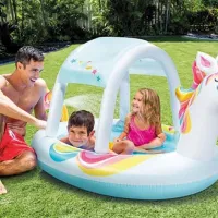 Бассейн Intex 58435 130 л/ Надувной/ Белый photo 4