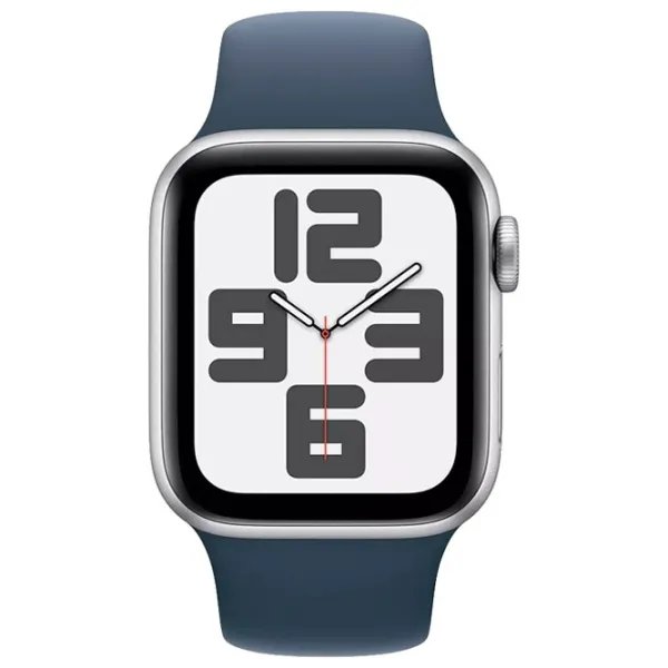 Умные часы Apple Watch SE Gen2 2023  1.57" / 40 мм / Серебряный - Storm Blue / MRE13QR/A photo 2 Умные часы Apple Watch SE Gen2 2023  1.57" / 40 мм / Серебряный - Storm Blue / MRE13QR/A photo 2