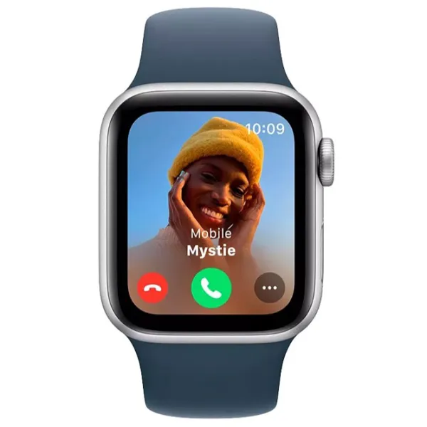Умные часы Apple Watch SE Gen2 2023  1.57" / 40 мм / Серебряный - Storm Blue / MRE13QR/A photo 3 Умные часы Apple Watch SE Gen2 2023  1.57" / 40 мм / Серебряный - Storm Blue / MRE13QR/A photo 3
