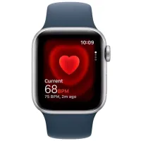 Ceas inteligent Apple Watch SE Gen2 2023 1.57" / 40mm / Silver - Storm Blue / MRE13QR/A photo 6