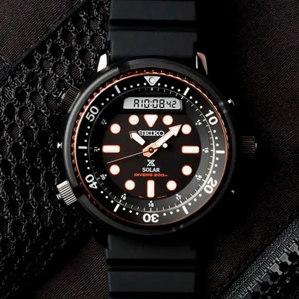 Ceas de mână pentru bărbați Seiko SNJ028P1 Cuarț/ 48 mm photo 6 Ceas de mână pentru bărbați Seiko SNJ028P1 Cuarț/ 48 mm photo 6