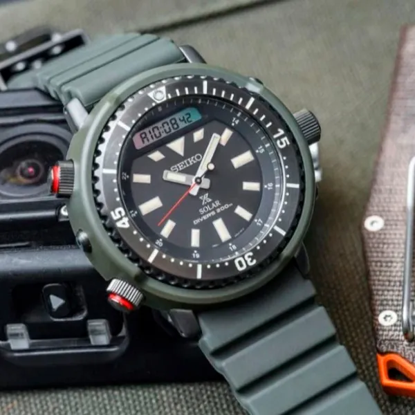 Ceas de mână pentru bărbați Seiko SNJ031P1 Cuarț/ 48 mm photo 7 Ceas de mână pentru bărbați Seiko SNJ031P1 Cuarț/ 48 mm photo 7