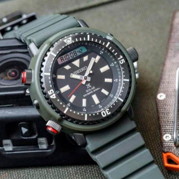 Ceas de mână pentru bărbați Seiko SNJ031P1 Cuarț/ 48 mm photo 7 Ceas de mână pentru bărbați Seiko SNJ031P1 Cuarț/ 48 mm photo 7