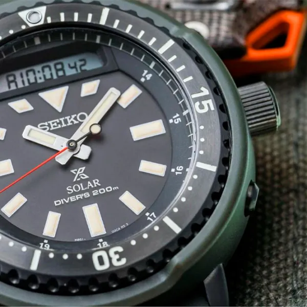 Ceas de mână pentru bărbați Seiko SNJ031P1 Cuarț/ 48 mm photo 8 Ceas de mână pentru bărbați Seiko SNJ031P1 Cuarț/ 48 mm photo 8