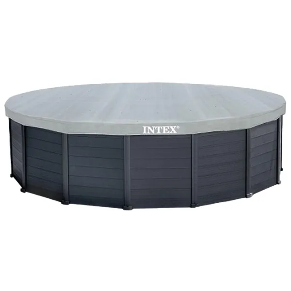 Бассейн Intex 26384 16805 л/ Каркасный/ Серый photo 2 Бассейн Intex 26384 16805 л/ Каркасный/ Серый photo 2