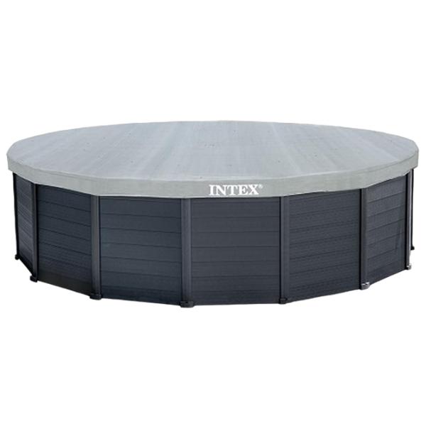 Бассейн Intex 26384 16805 л/ Каркасный/ Серый photo 2 Бассейн Intex 26384 16805 л/ Каркасный/ Серый photo 2