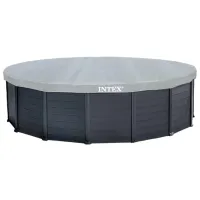 Бассейн Intex 26384 16805 л/ Каркасный/ Серый photo 2