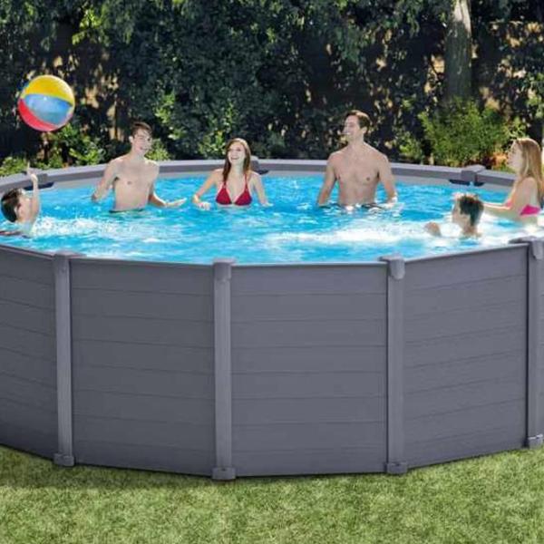 Бассейн Intex 26384 16805 л/ Каркасный/ Серый photo 6 Бассейн Intex 26384 16805 л/ Каркасный/ Серый photo 6