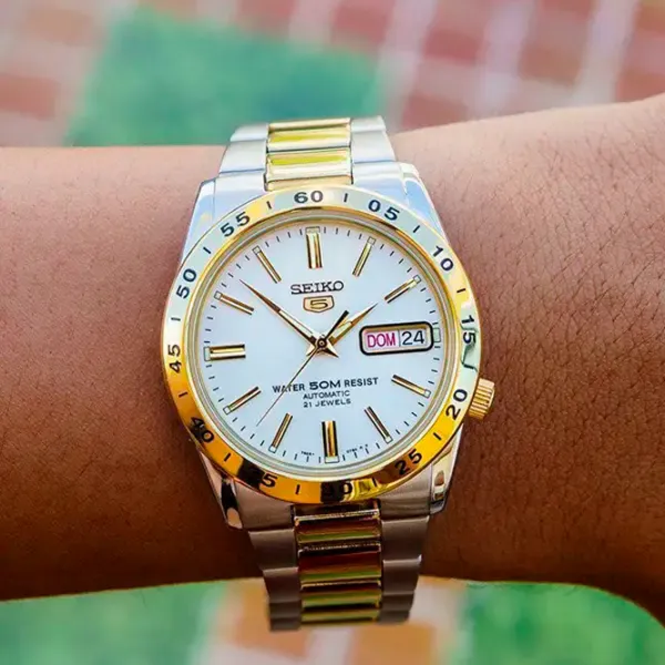 Ceas de mână pentru bărbați Seiko SNKE04K1 Mecanic/ 38 mm photo 7