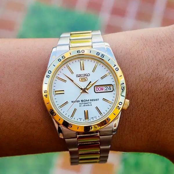 Ceas de mână pentru bărbați Seiko SNKE04K1 Mecanic/ 38 mm photo 7