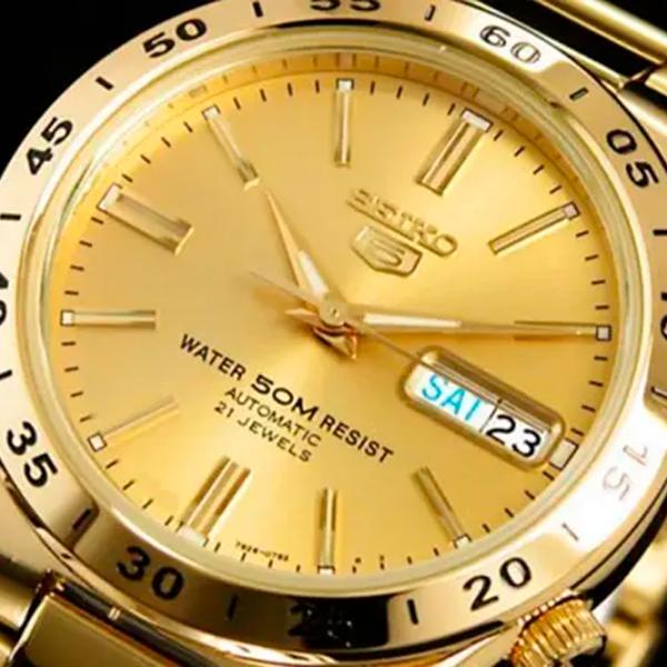 Ceas de mână pentru bărbați Seiko SNKE06K1 Mecanic/ 38 mm photo 2 Ceas de mână pentru bărbați Seiko SNKE06K1 Mecanic/ 38 mm photo 2