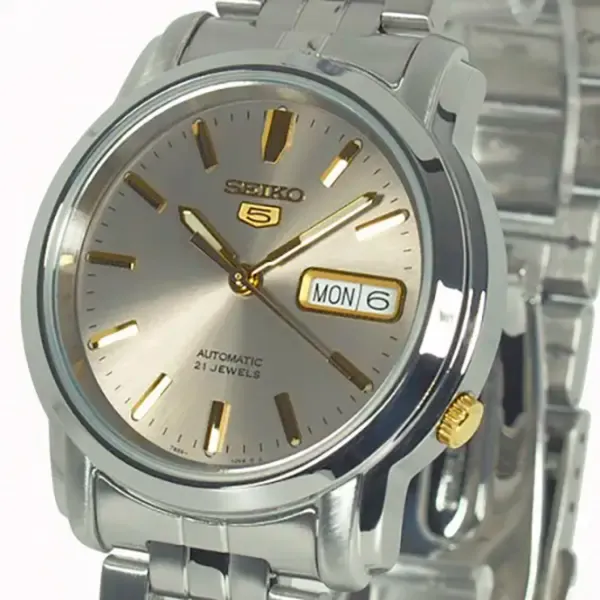 Ceas de mână pentru bărbați Seiko SNKK67K1 Mecanic/ 38 mm photo 2 Ceas de mână pentru bărbați Seiko SNKK67K1 Mecanic/ 38 mm photo 2