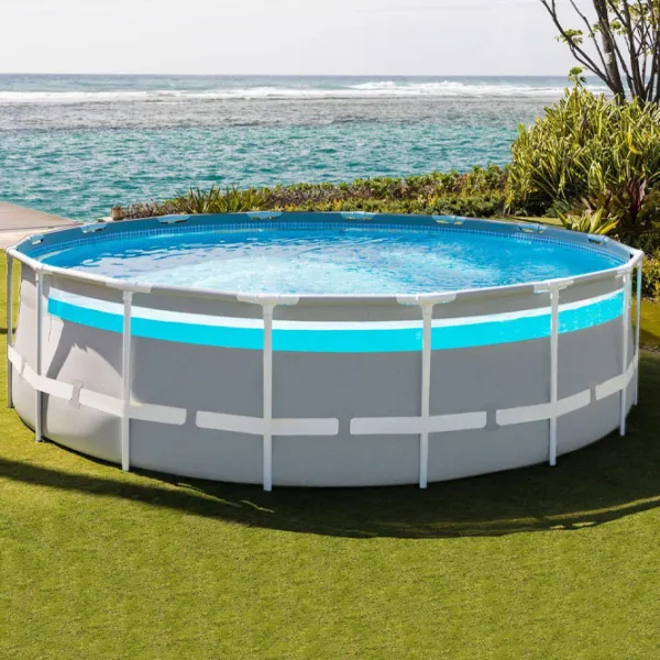 Piscină Intex 26730 19156 l/ Cu cadru/ Grey photo 4