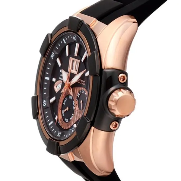Ceas de mână pentru bărbați Seiko SNP104P1 Cuarț/ 46 mm photo 2