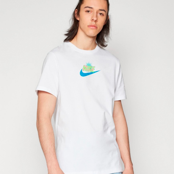 Футболка для мужчин Nike U Nsw Tee Spring Break Sun 100% хлопок/ Белый photo 2