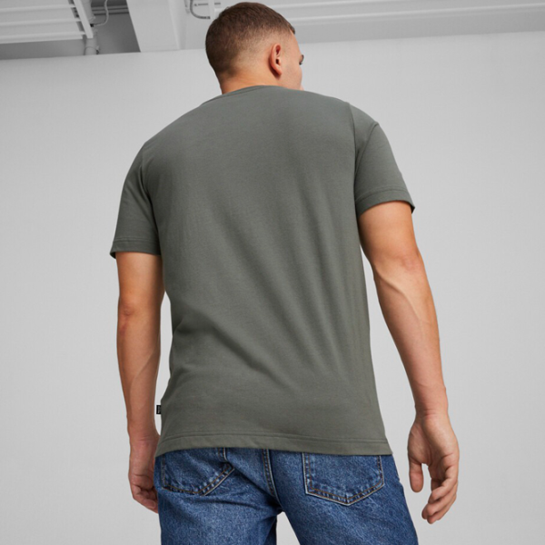 Футболка для мужчин Puma Ess+ Camo Graphic Tee 100% хлопок/ Mineral Gray photo 4