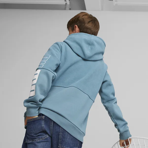 Толстовка для мальчиков Puma Power Winterized Hoodie B Bold Синий photo 4